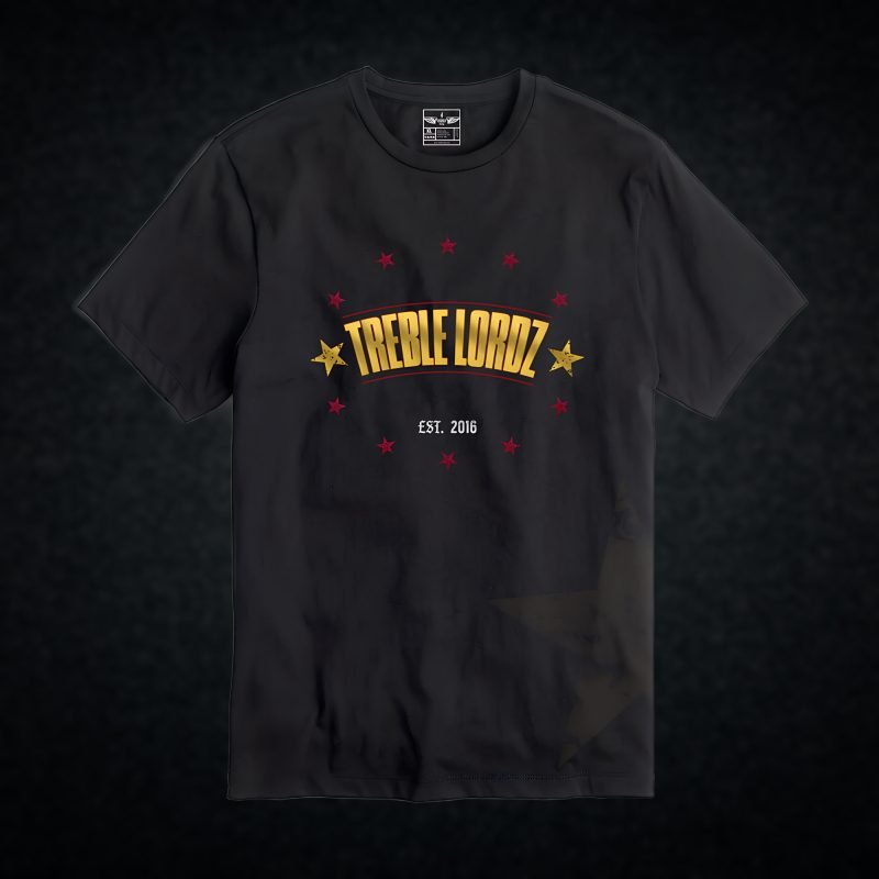 Treble Lordz Black T-Shirts