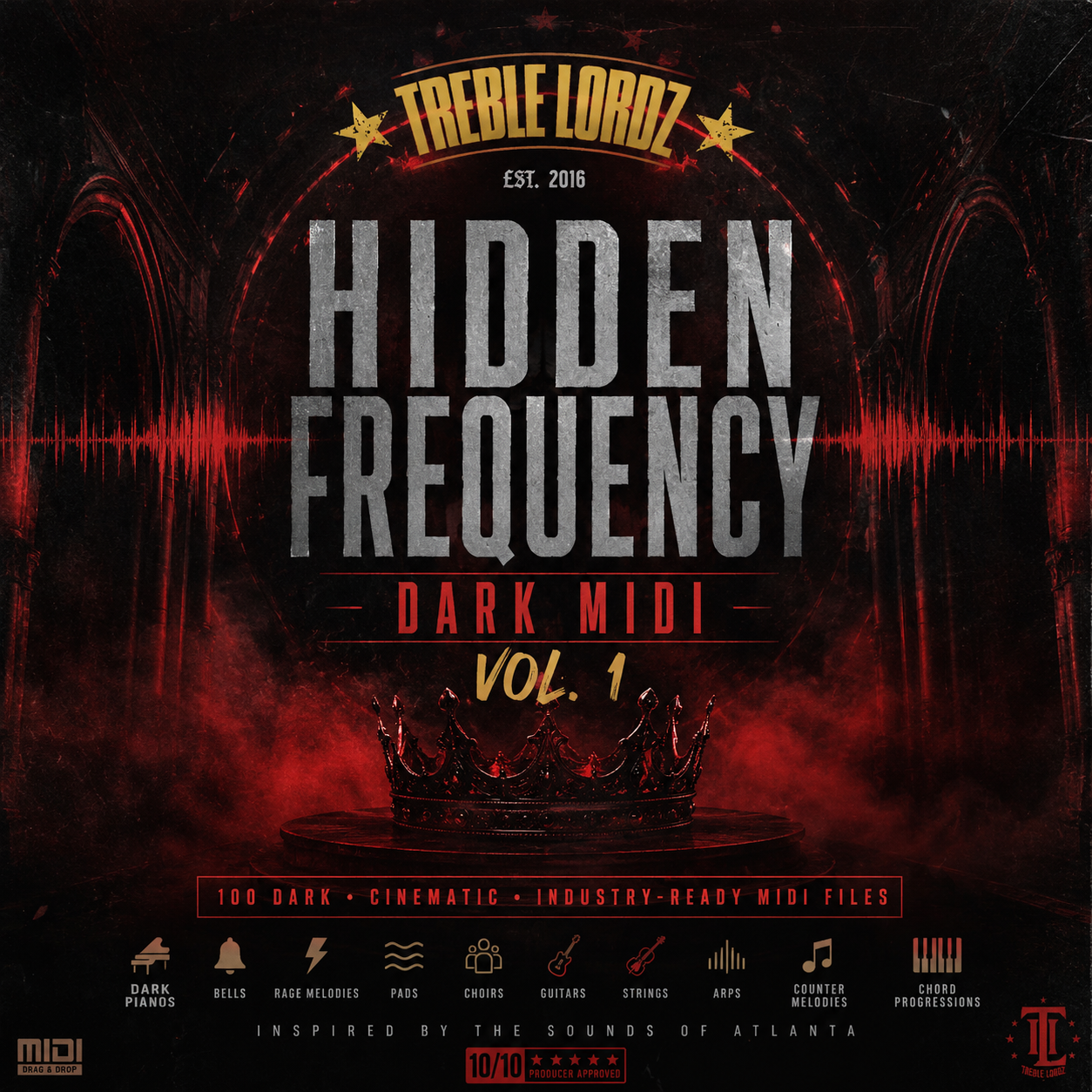 Treble Lordz: Hidden Frequency Dark MIDI Vol. 1
